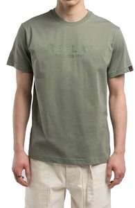 T-SHIRT REPLAY WITH LETTERING PRINT M3043 .000.2660 835 