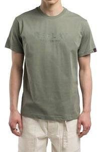 T-SHIRT REPLAY WITH LETTERING PRINT M3043 .000.2660 835  (L)