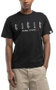 T-SHIRT REPLAY WITH ALOHA STATE PRINT M3067 .000.2660 098 