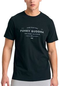 T-SHIRT FUNKY BUDDHA EMBOSSED ΤΥΠΩΜΑ FBM011-027-04 ΜΑΥΡΟ (L) T-SHIRT FUNKY BUDDHA EMBOSSED ΤΥΠΩΜΑ FBM011-027-04 ΜΑΥΡΟ (L)