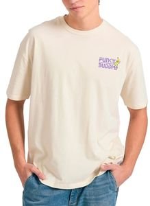 T-SHIRT FUNKY BUDDHA GRAPHIC  FBM011-052-04 