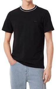 T-SHIRT LACOSTE PIQUE STRIPE COLLAR TH8174 031 ����� (XXL)