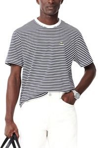 T-SHIRT LACOSTE STRIRED TH9749 522 ΛΕΥΚΟ/ΣΚΟΥΡΟ ΜΠΛΕ (S) T-SHIRT LACOSTE STRIRED TH9749 522 ΛΕΥΚΟ/ΣΚΟΥΡΟ ΜΠΛΕ (S)