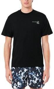 T-SHIRT LACOSTE PRINT MOTIF TH9880 031 ΜΑΥΡΟ