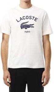 T-SHIRT LACOSTE SIGNATURE PRINT TH2733 70V ����� (L)