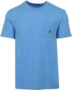 T-SHIRT NAUTICA POCKET V55000 41A ���� (L)
