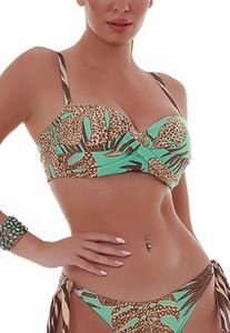 BIKINI TOP BLUEPOINT AFRICANA 25066057D 09 ΠΕΤΡΟΛ