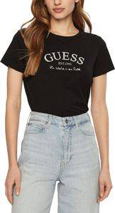 T-SHIRT GUESS MARGOT V5RI16J1314 JBLK ����� (S)