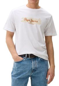 T-SHIRT PEPE JEANS PICTHON PM509782 800 ΛΕΥΚΟ (L) T-SHIRT PEPE JEANS PICTHON PM509782 800 ΛΕΥΚΟ (L)