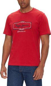 T-SHIRT PEPE JEANS DAXTON PM509786 285 ΚΟΚΚΙΝΟ