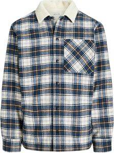  JACK & JONES JJZAC TEDDY OVERSHIRT 12278462 / (XL)
