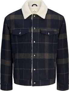 ΤΖΑΚΕΤ JACK & JONES JPRBLUTEXAS WOOL BLEND TRUCKER ΚΑΡΟ 12281109 ΣΚΟΥΡΟ ΜΠΛΕ (XL) ΤΖΑΚΕΤ JACK & JONES JPRBLUTEXAS WOOL BLEND TRUCKER ΚΑΡΟ 12281109 ΣΚΟΥΡΟ ΜΠΛΕ (XL)