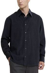 ΠΟΥΚΑΜΙΣΟ JACK & JONES JPRCCASCOT CORDUROY 12282351 ΣΚΟΥΡΟ ΜΠΛΕ