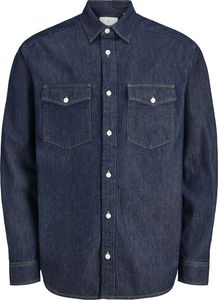 ΠΟΥΚΑΜΙΣΟ JACK & JONES JPRCCWALTER DENIM 12282682 ΣΚΟΥΡΟ ΜΠΛΕ (L) ΠΟΥΚΑΜΙΣΟ JACK & JONES JPRCCWALTER DENIM 12282682 ΣΚΟΥΡΟ ΜΠΛΕ (L)