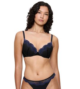 ΣΟΥΤΙΕΝ TRIUMPH COMFORT GLAM WHU ΜΑΥΡΟ (80B) ΣΟΥΤΙΕΝ TRIUMPH COMFORT GLAM WHU ΜΑΥΡΟ (80B)