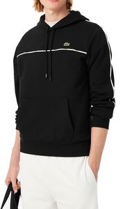 HOODIE LACOSTE SH9808 031 ΜΑΥΡΟ