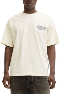 T-SHIRT JACK & JONES JCODUST SCRIPT BACK 12292982 �����