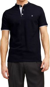 T-SHIRT POLO JACK & JONES JJEPAULOS MAO 12199711 ������ ���� (XXL)