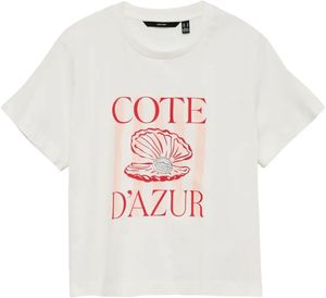 T-SHIRT VERO MODA VMGINA COTE D\'AZUR 10341996 ����� (XS)