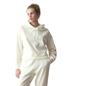 TOP TRIUMPH VELOUR RIB HOODIE ��������� ����� (36)
