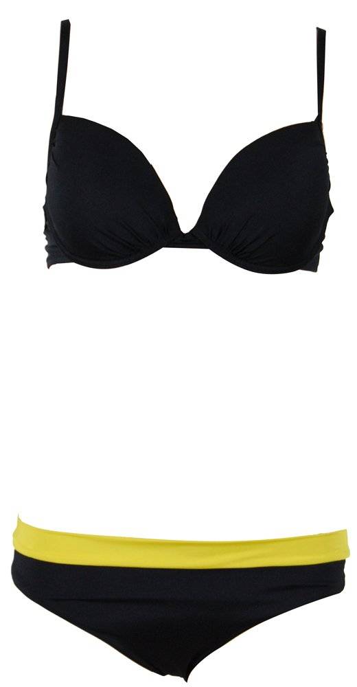F.X. MONTERO BIKINI SET F.X. MONTERO RIVIERA ΜΑΥΡΟ (40Β)
