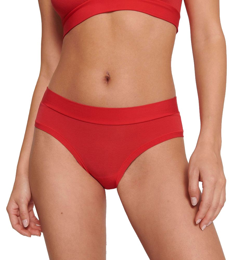 SLOGGI ΣΛΙΠΑΚΙ SLOGGI GO ALLROUND HOLIDAY HIPSTER ΚΟΚΚΙΝΟ/ΡΟΖ 2ΤΜΧ (ONE SIZE)