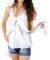 TOP DKNY COTTON VOILE  (L)