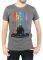 T-SHIRT RAINBOW SPLAT DRUNKMUNKY  (L)