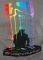 T-SHIRT RAINBOW SPLAT DRUNKMUNKY  (XL)
