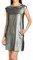  DKNY METALLIC TIE BACK 