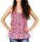 OP DKNY PRINTED SILK  COTTON TUNIC FLORAL (M...