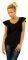TOP DKNY V-NECK FLUTTER  (XL)