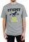 T-SHIRT STUSSY COLLEGE CREW DINO ���� (S)