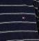 ΑΝΔΡΙΚΟ TSHIRT LOGO TOMMY HILFIGER ΜΠΛΕ ΜΕ ΡΙΓΕΣ (L) ΑΝΔΡΙΚΟ TSHIRT LOGO TOMMY HILFIGER ΜΠΛΕ ΜΕ ΡΙΓΕΣ (L)