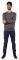 CHINO  CULTON SLIM STAFF  NAVY (32)