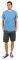 T-SHIRT HEATHER CREW ANALOG  (M)