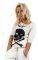 T-SHIRT SKULLX YOUR EYES LIE ���� (M)