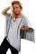 TAKKI OVERSIZE  BLAUMAX  (ONE SIZE)