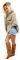  PEPE JEANS OVERSIZED   (S)