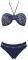 BIKINI SET TRIUMPH NAVY SHAPE TPD ���� ������ (38C)