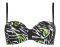 BIKINI TOP SLOGGI SWIM BLACK ZEBRA CTOWP ����...