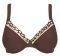 BIKINI TOP SLOGGI SWIM BROWN ETHNO CTOW BIG  (42E)