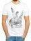 T-SHIRT WESC ONE-IMAL    (L)
