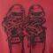 T-SHIRT CONVERSE DISTORTED CHUCK SHOE  (XL)