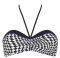 BIKINI TOP SLOGGI SWIM BLACK PEPITA CTOWP 02 ...