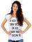 T-SHIRT HELMI ΜΕ ΣΤΑΜΠΑ ΛΕΥΚΟ (S)