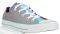  CONVERSE ALL STAR CHUCK TAYLOR MULTI TONGUE OX DOLPHIN/PEACOCK/BERRY PINK (EUR:37)