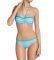 BIKINI BRIEF SLOGGI SWIM TURQUOISE STRIPES MINI  (36)