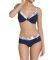 BIKINI TOP SLOGGI SWIM NAVY SHIMMER CTOW BIG  (44E)