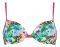 BIKINI TOP SLOGGI SWIM PINK TROPICS CTOWP ��� (42D)